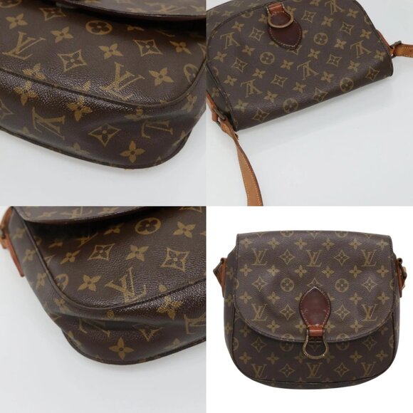 LOUIS VUITTON Monogram Saint Cloud GM Shoulder Bag Vintage M51242 Auth bs27806 - Picture 14 of 14